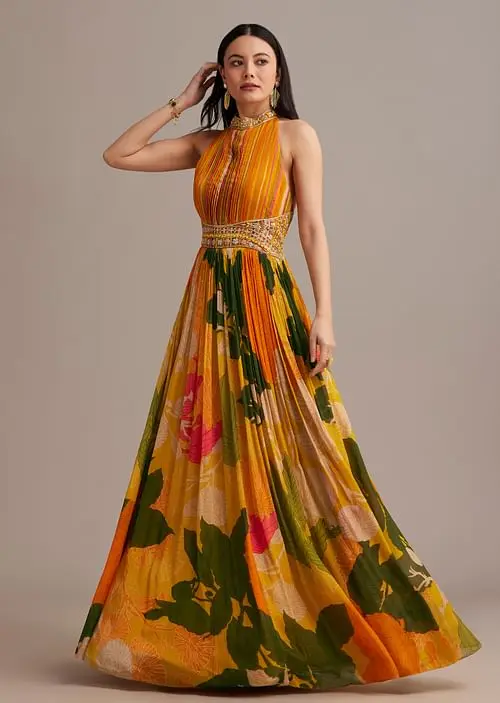 Top 5 Floral Lehengas: Blooming Trends for Weddings and Parties – image 3