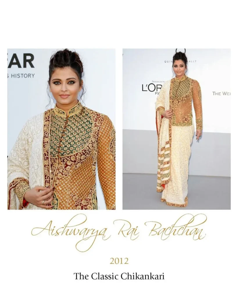Celebrity-Inspired 8 Embroidered Saree Blouses To Elevate Your Style Game – image 13