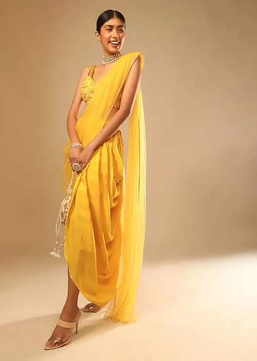 Create the Perfect Bridesmaid Saree Look for Weddings – image 6