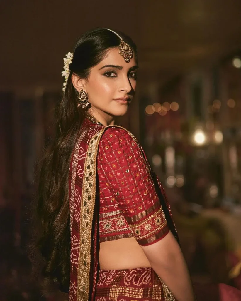 Celebrity-Inspired 8 Embroidered Saree Blouses To Elevate Your Style Game – image 7