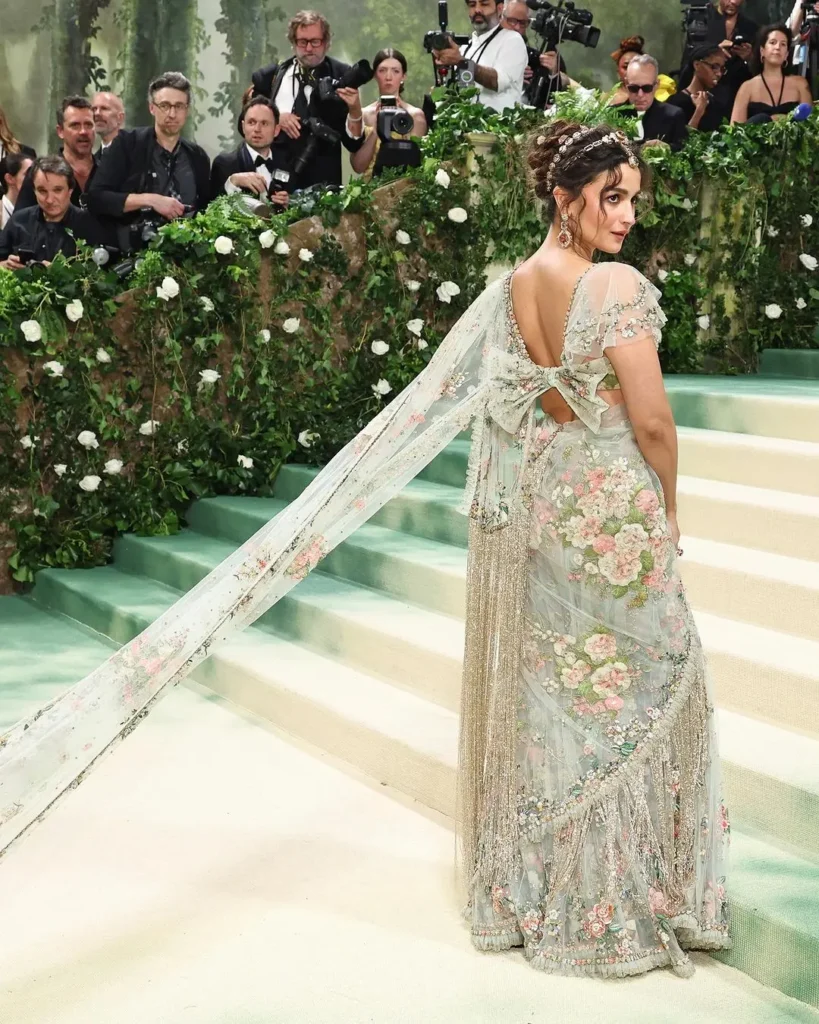 Celebrity-Inspired 8 Embroidered Saree Blouses To Elevate Your Style Game – image 9