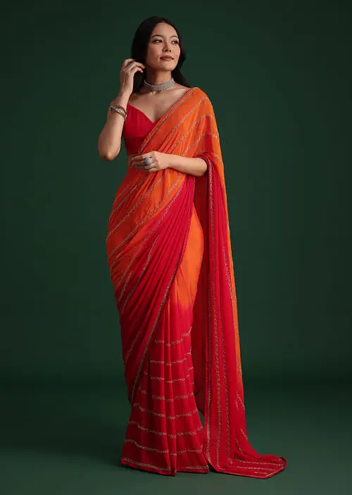 Create the Perfect Bridesmaid Saree Look for Weddings – image 5
