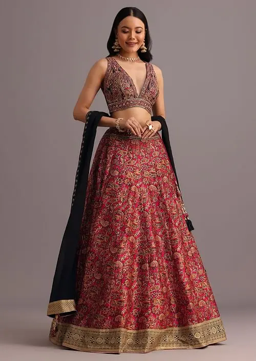 Top 5 Floral Lehengas: Blooming Trends for Weddings and Parties – image 5