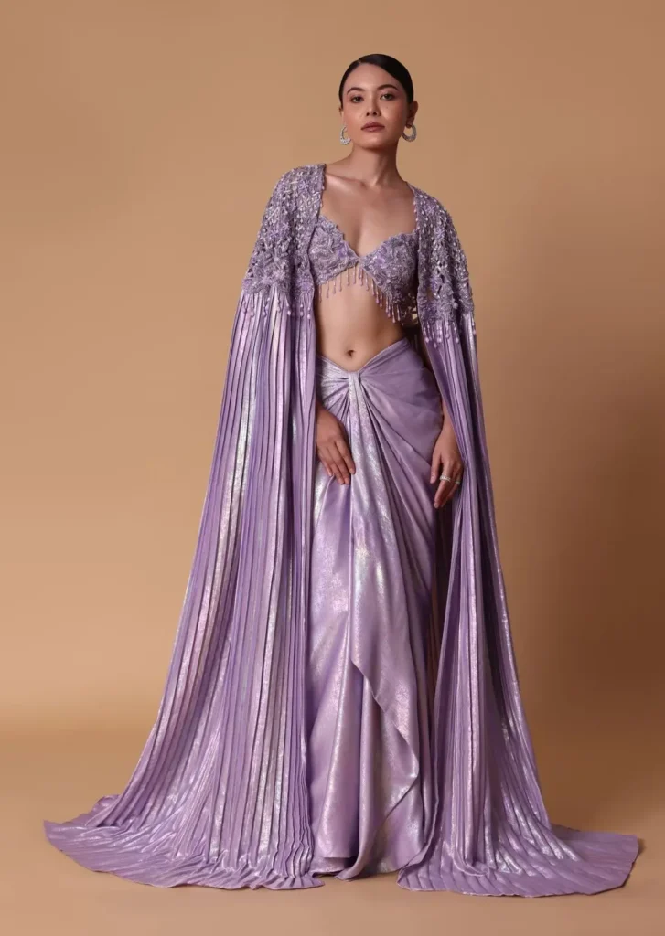 Lilac Luxe: The Ultimate Trend for Brides and Bridesmaids from LFW II – image 3