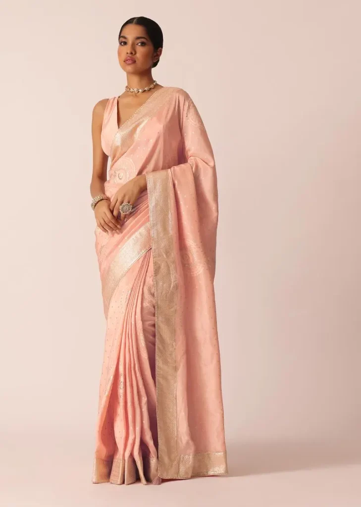 5 Banarasi Silk Sarees That You Can Wear on Your Engagement Day – image 4