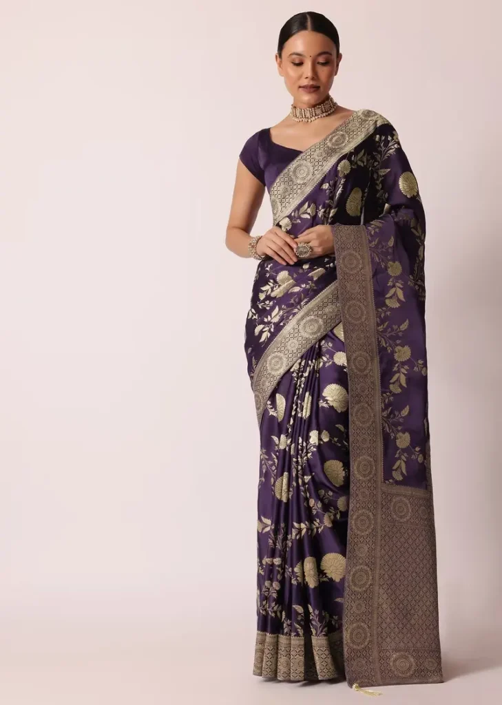 5 Banarasi Silk Sarees That You Can Wear on Your Engagement Day – image 3