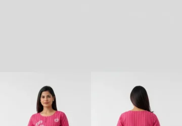 Striped Printed Straight Kurta – Contemporary Comfort Meets Classic Elegance