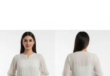 White Flared Dress in Floral Print – Effortless Elegance for Every Occasion