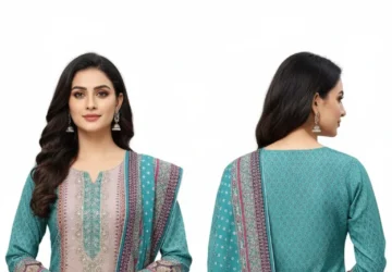 Printed Kurta, Palazzo & Dupatta Set – Elegant Ethnic Ensemble for Women