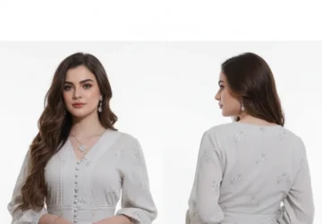 Black Cotton Shirt Dress with Belt – Stylish & Comfortable Women’s Outfit