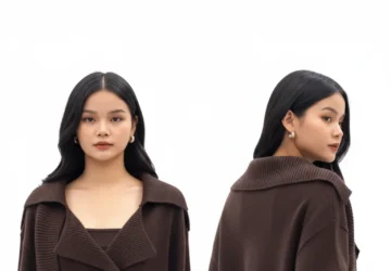 Open Front Long Sleeve Cardigan and Side Slit Cami Dress Set – Chic & Comfortable Women’s Outfit