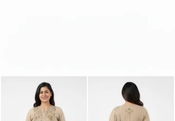 Women Ethnic Motifs Embroidered Pure Cotton Kurta with Trousers & Dupatta – Elegant Traditional Ensemble