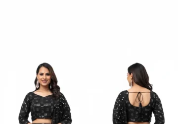 Women’s Thread and Sequins Work Ready-to-Wear Lehenga Choli Set
