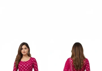 Floral Print Anarkali Kurta Set with Dupatta – Ethnic Elegance Redefined