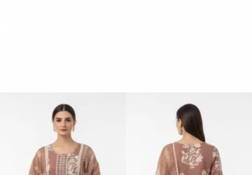 Women Pink Ethnic Motifs Embroidered Kurta with Palazzos & Dupatta