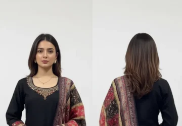 Women’s Straight Cotton Blend Ethnic Motifs Printed Kurta & Pant with Dupatta Set – Traditional Elegance with Modern Comfort