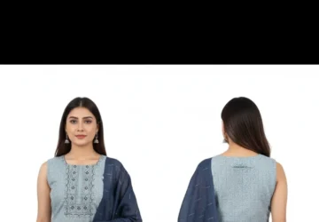 Timeless Elegance: Ethnic Motifs Printed Kurta with Trousers & Dupatta