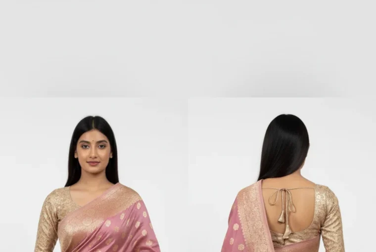 Elegance Woven Patola Silk Blend Saree