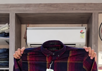A classic checked casual shirt